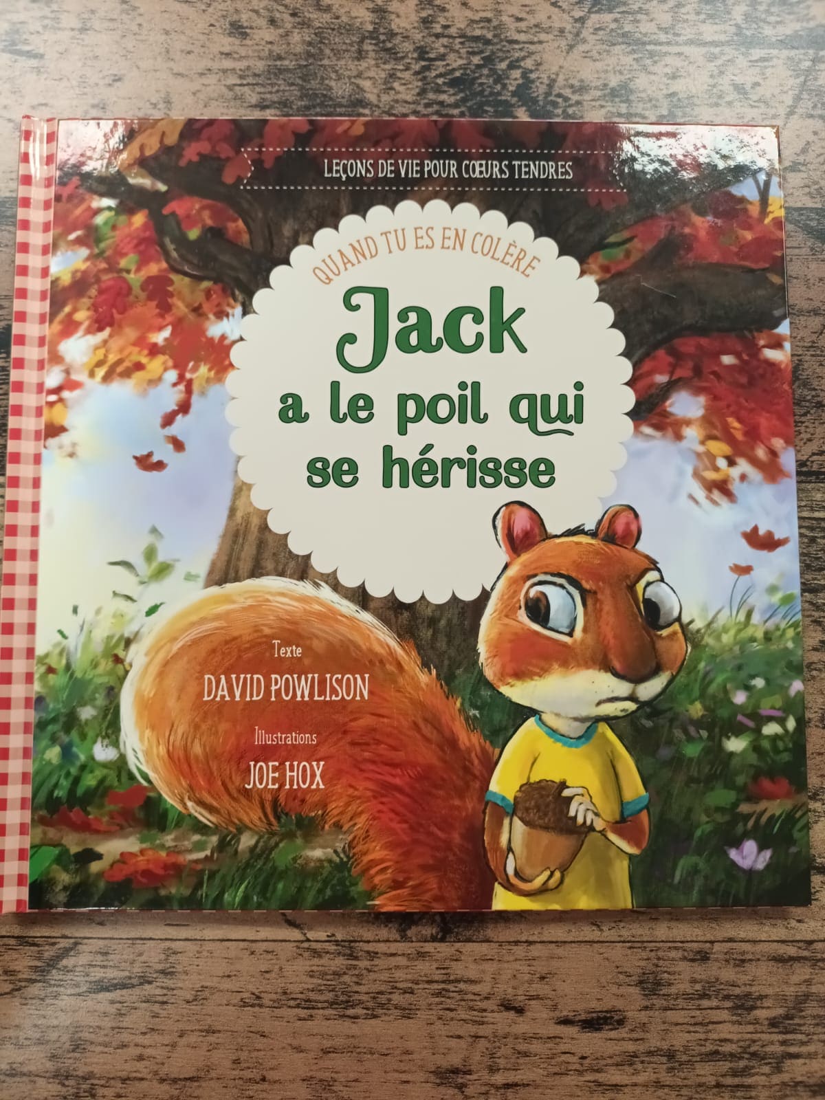 Jack a le poil qui se hérisse