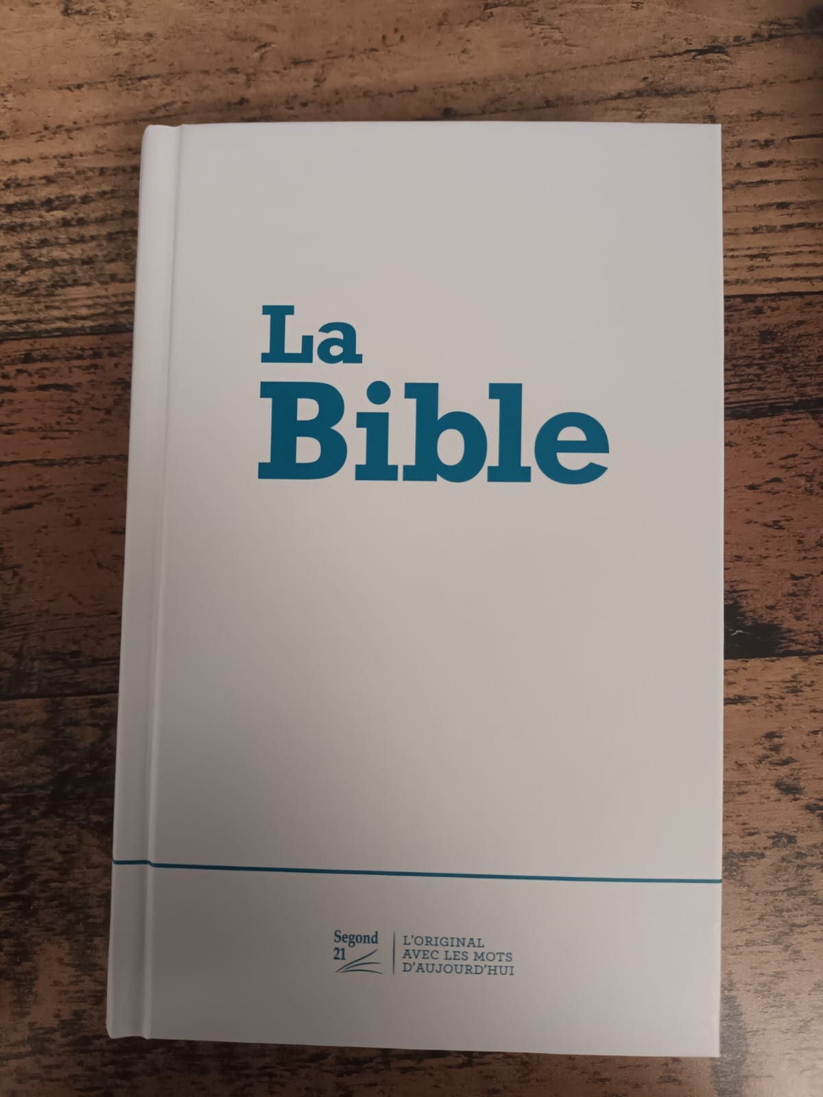 Bible Segond 21 compacte Couverture rigide imprimée, blanche