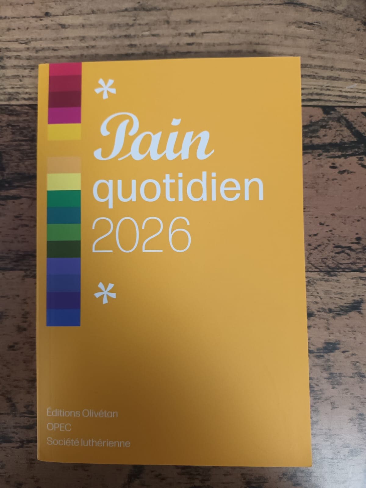 Pain quotidien 2026