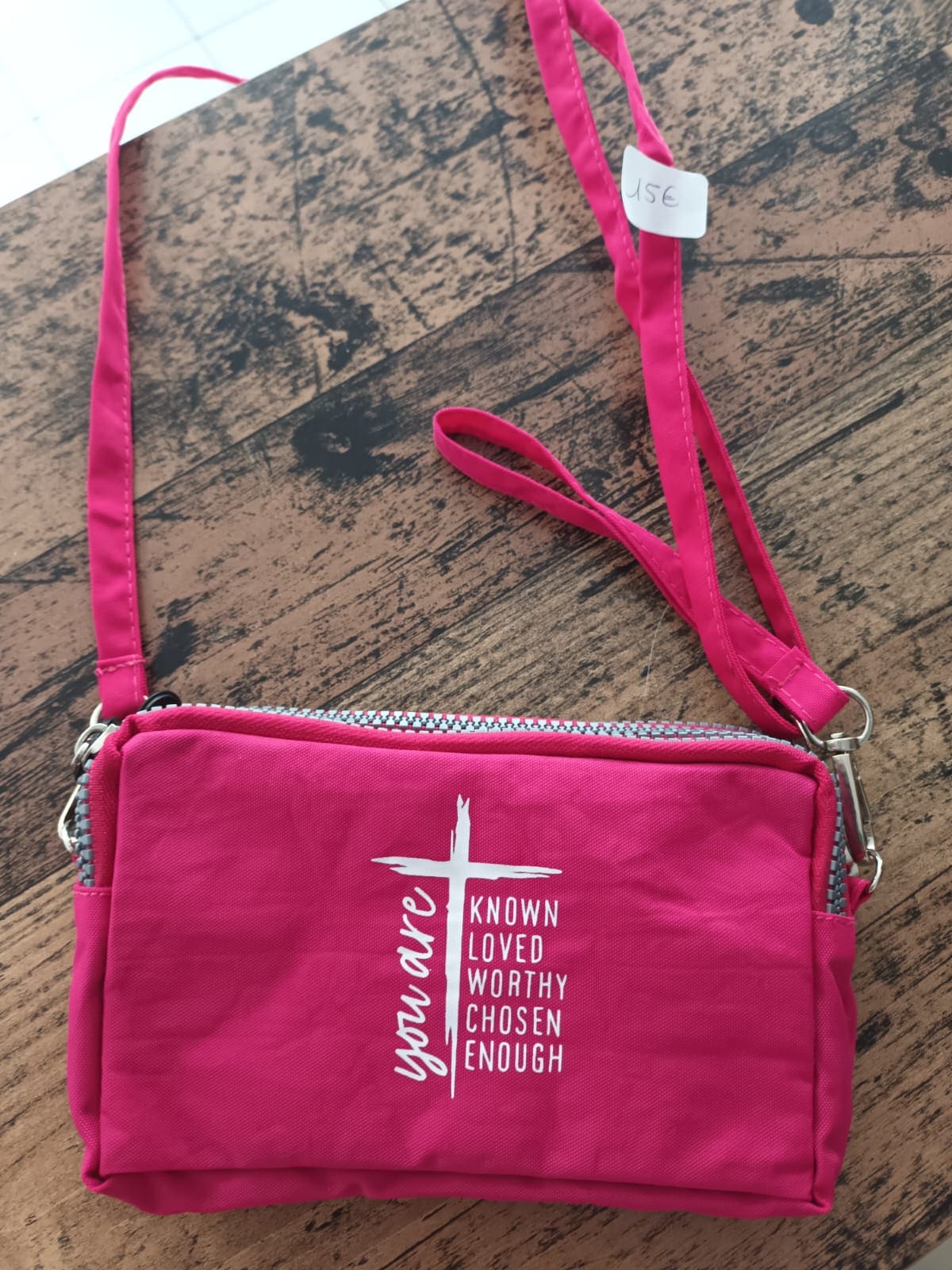 Sac Jésus rose