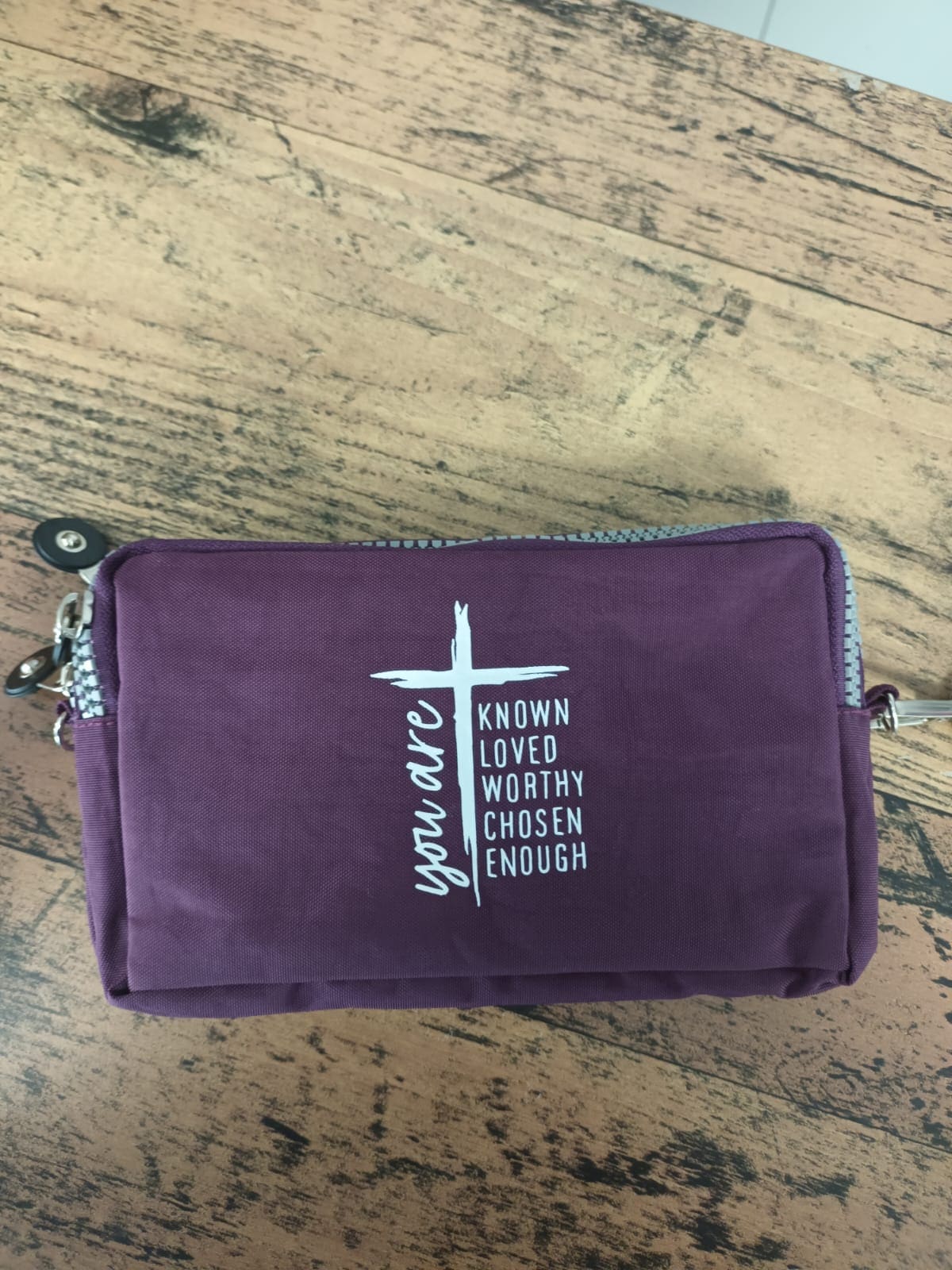 Sac Jésus violet